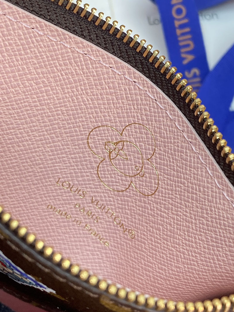 最高級ルイヴィトンスーパーコピー LV カードケース ポルト カルト・ロミー モノグラム・スノーウィパール M15333 ヴィトン カードケース 財布代わり - 画像 (4)