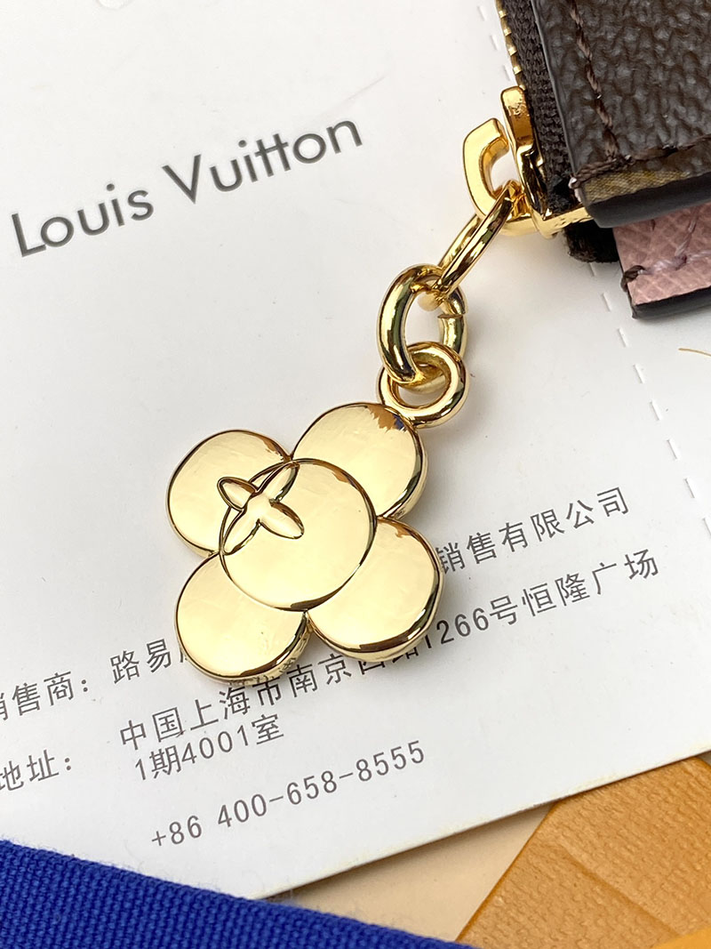 最高級ルイヴィトンスーパーコピー LV カードケース ポルト カルト・ロミー モノグラム・スノーウィパール M15333 ヴィトン カードケース 財布代わり - 画像 (3)