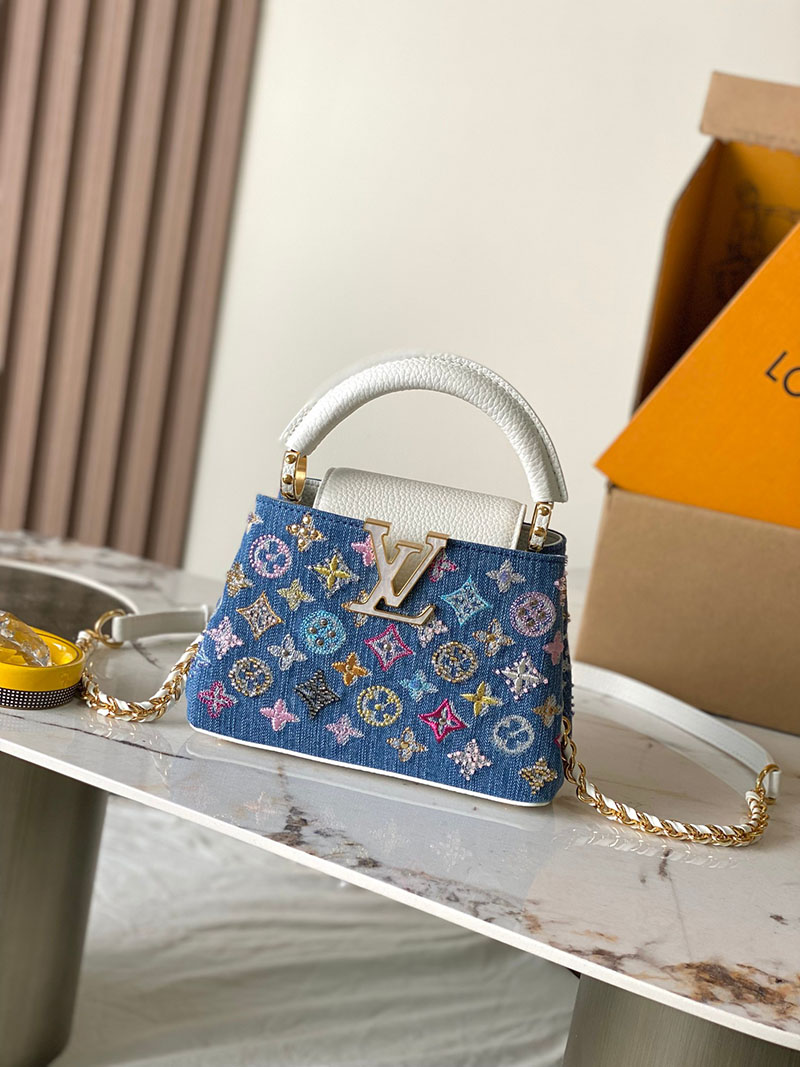 ヴィトン デニム バッグ 新作