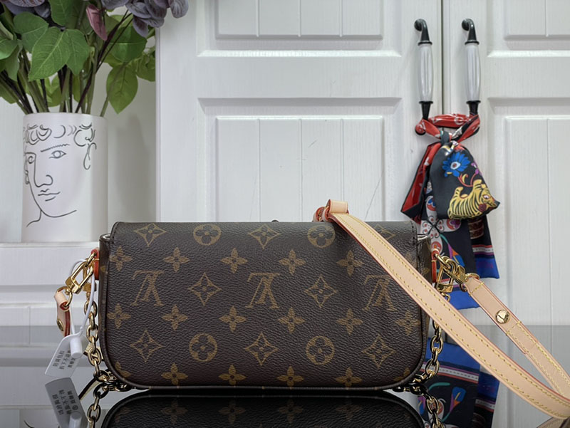 最高級ルイヴィトンスーパーコピー Louis Vuitton ウォレット オン チェーン・アイビー ブラウン M15148 ヴィトン チェーンウォレット - 画像 (8)