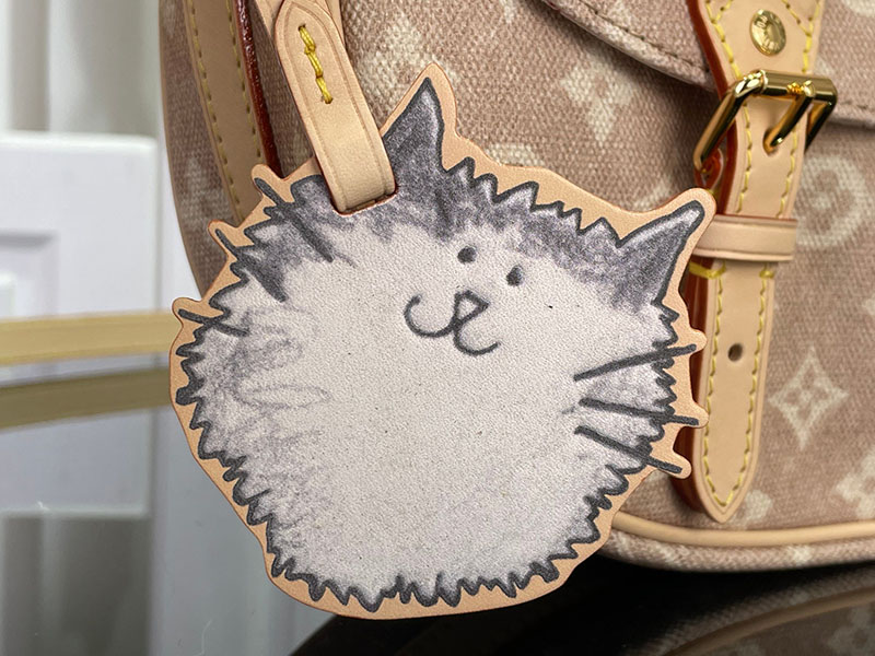 最高級ルイヴィトンスーパーコピー lv Escape Meowgram キャンバス ショルダーバッグ トゥルトレール M15134 ルイヴィトン 斜 めがけ 人気 - 画像 (7)
