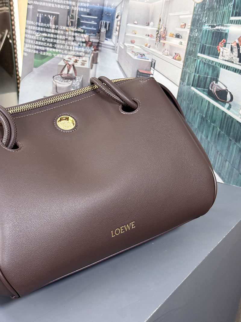 最高級ロエベスーパーコピー LOEWE マドリードバッグ スモール ダークブラウニー AANBAB2X01 ロエベ バッグ 人気ランキング - 画像 (4)