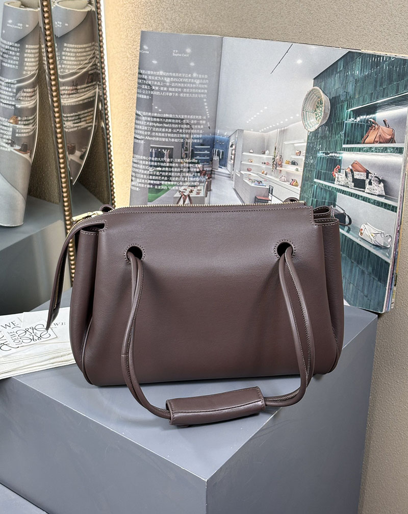 最高級ロエベスーパーコピー LOEWE マドリードバッグ(サプルカーフ) ダークブラウニー AANBAB1X01 レディース ロエベ バッグ - 画像 (8)