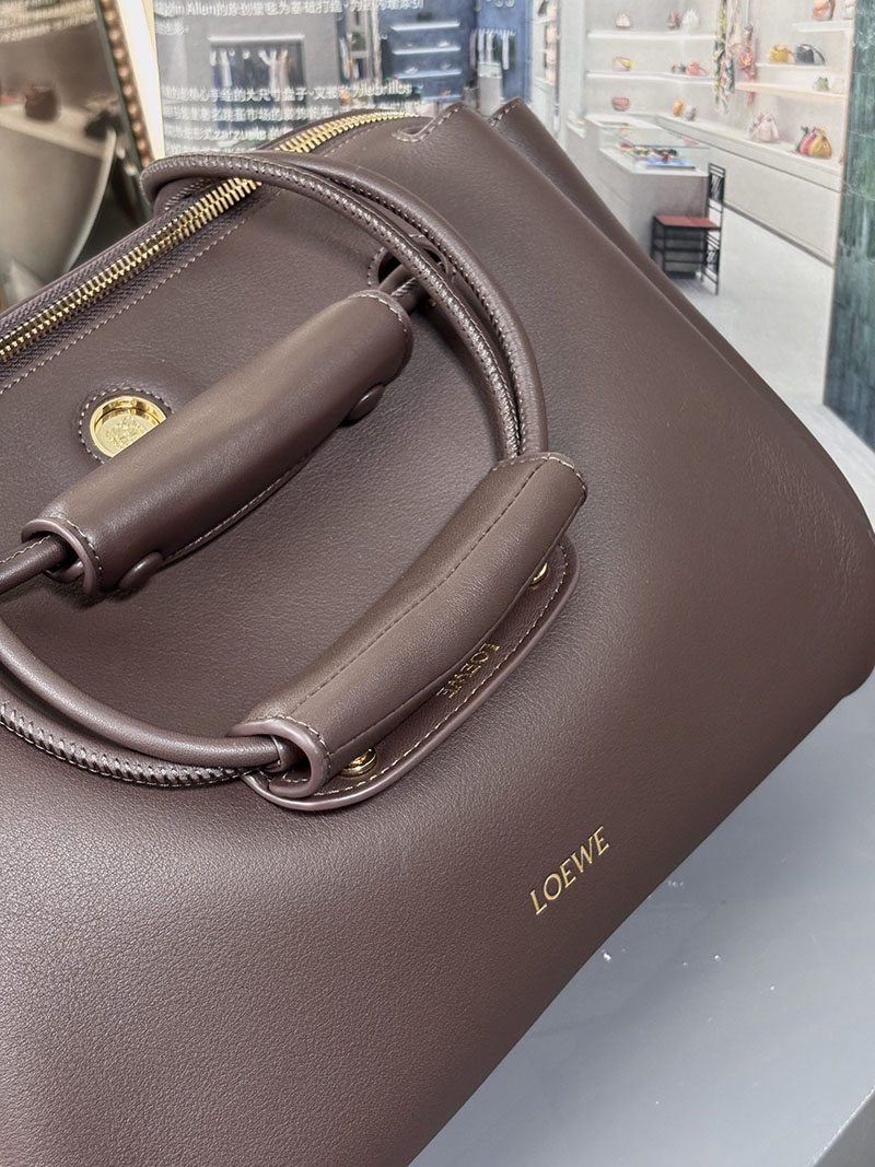 最高級ロエベスーパーコピー LOEWE マドリードバッグ(サプルカーフ) ダークブラウニー AANBAB1X01 レディース ロエベ バッグ - 画像 (4)