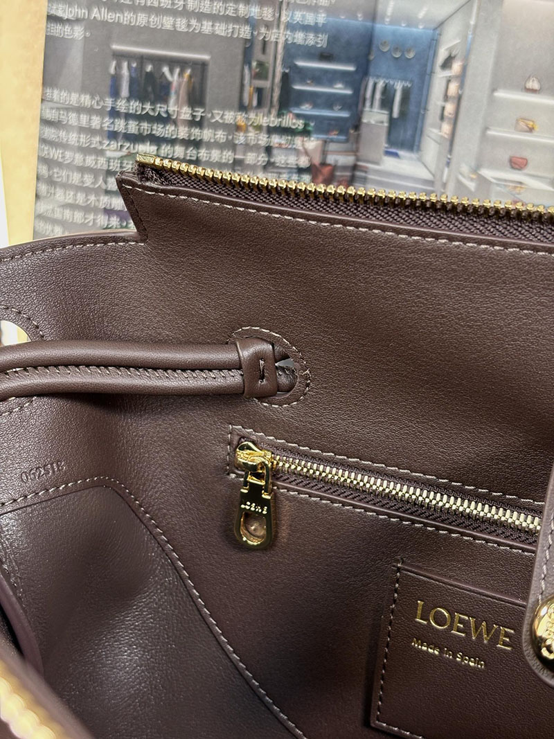 最高級ロエベスーパーコピー LOEWE マドリードバッグ(サプルカーフ) ダークブラウニー AANBAB1X01 レディース ロエベ バッグ - 画像 (2)