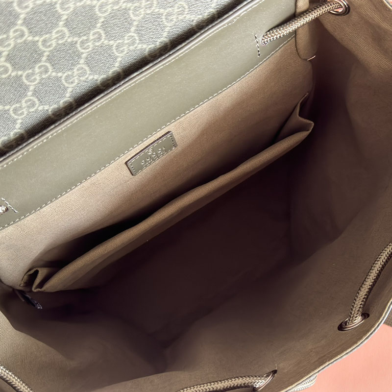 グッチ直営アウトレット店 GUCCI GGパターン ラージ バックパック 792080 FAFAJ 8489 グッチ リュック メンズ アウトレット - 画像 (2)