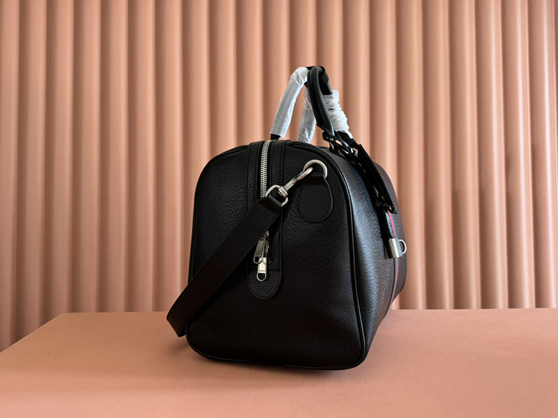 グッチ直営アウトレット店 GUCCI Savoy ミディアム ダッフルバッグ ブラック 834460 AAE1A 1042 グッチ 旅行 バッグ メンズ - 画像 (8)