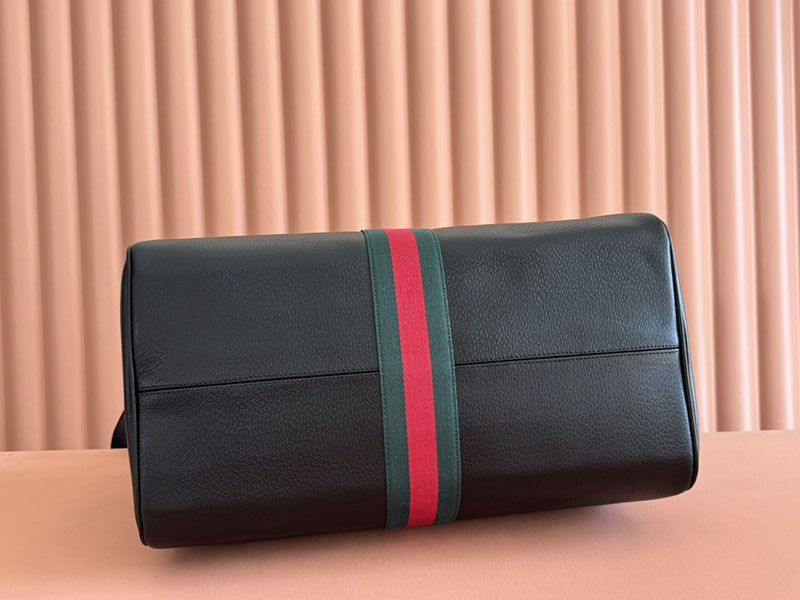 グッチ直営アウトレット店 GUCCI Savoy ミディアム ダッフルバッグ ブラック 834460 AAE1A 1042 グッチ 旅行 バッグ メンズ - 画像 (7)