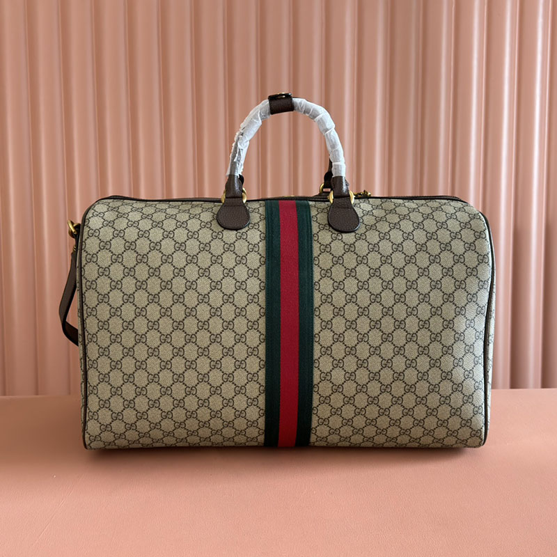 グッチ直営アウトレット店 GUCCI Savoy ミディアム ダッフルバッグ ベージュ 834458 FAEOI 9746 グッチ ボストンバッグ 旅行 - 画像 (9)