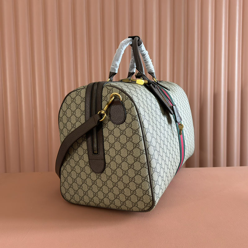 グッチ直営アウトレット店 GUCCI Savoy ミディアム ダッフルバッグ ベージュ 834458 FAEOI 9746 グッチ ボストンバッグ 旅行 - 画像 (8)
