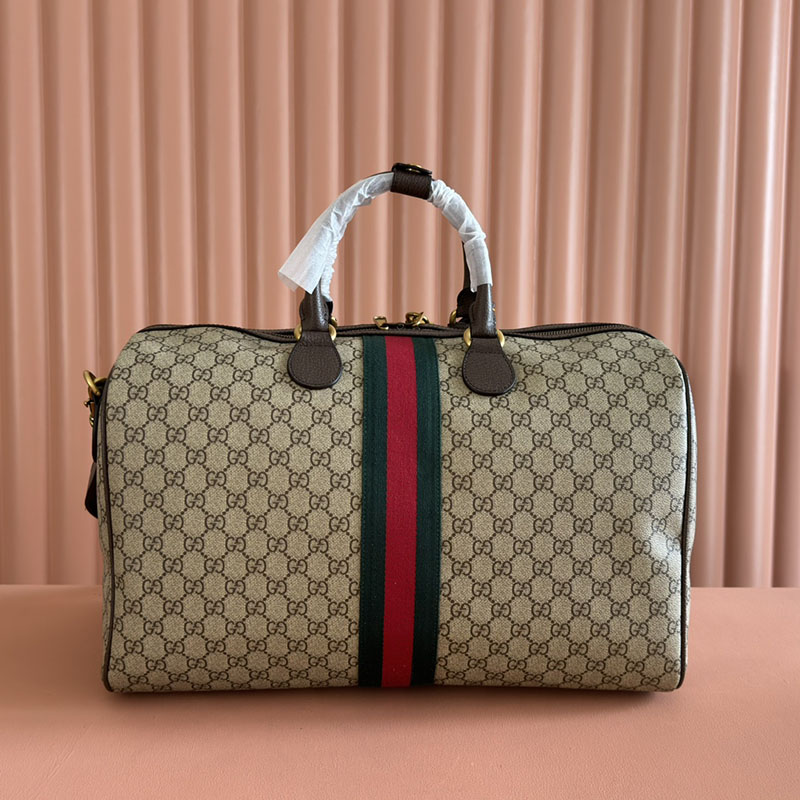 グッチ直営アウトレット店 GUCCI Savoy ミディアム ダッフルバッグ ベージュ 834460 FAEOI 9746 グッチ ボストンバッグ アウトレット - 画像 (8)