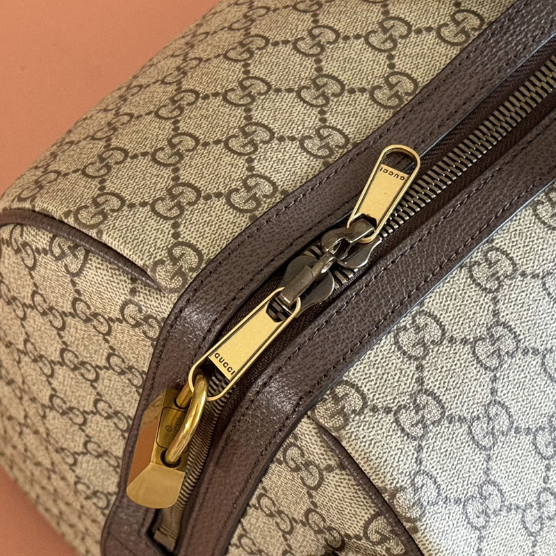 グッチ直営アウトレット店 GUCCI Savoy ミディアム ダッフルバッグ ベージュ 834460 FAEOI 9746 グッチ ボストンバッグ アウトレット - 画像 (4)