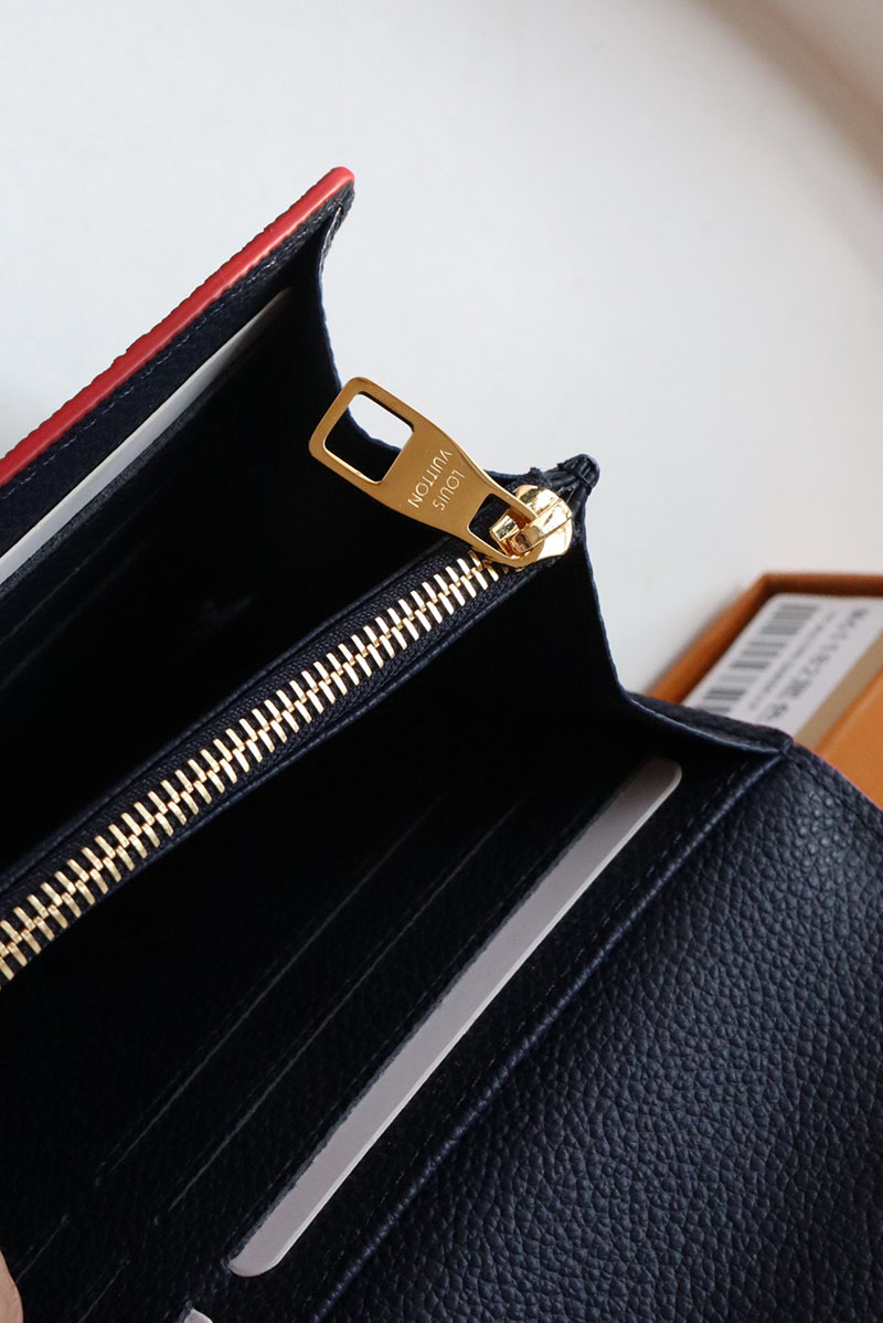 ルイヴィトン 財布 新作 Louis Vuitton アンプラント・ポルトフォイユ・サラ ネイビー M62125 ルイヴィトン 財布 ポルトフォイユ - 画像 (2)