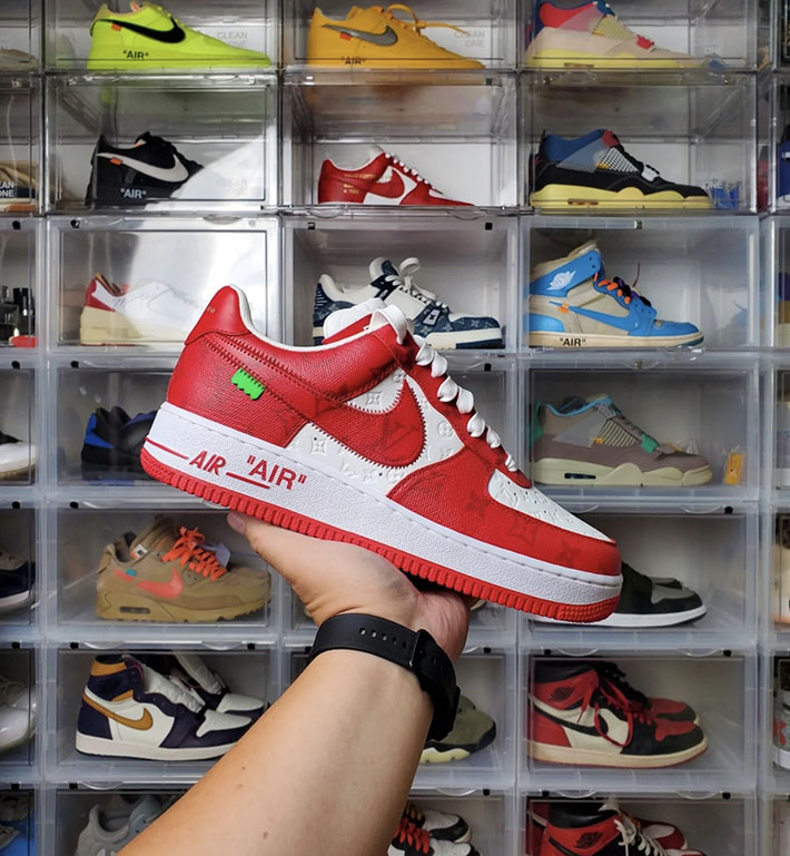 最高級ルイヴィトンスーパーコピー LV NIKE AIR FORCE 1 LOW ナイキ エアフォース スニーカー 2526855 ルイヴィトン ナイキ 2025 - 画像 (9)