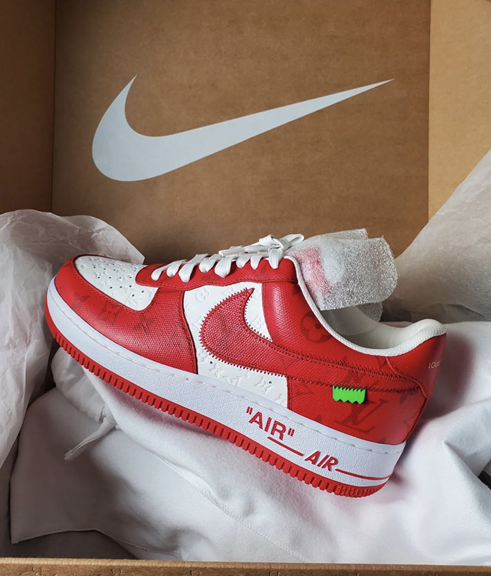 最高級ルイヴィトンスーパーコピー LV NIKE AIR FORCE 1 LOW ナイキ エアフォース スニーカー 2526855 ルイヴィトン ナイキ 2025 - 画像 (8)