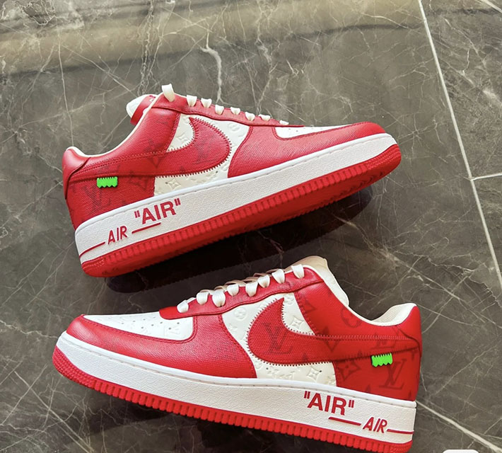 最高級ルイヴィトンスーパーコピー LV NIKE AIR FORCE 1 LOW ナイキ エアフォース スニーカー 2526855 ルイヴィトン ナイキ 2025 - 画像 (5)