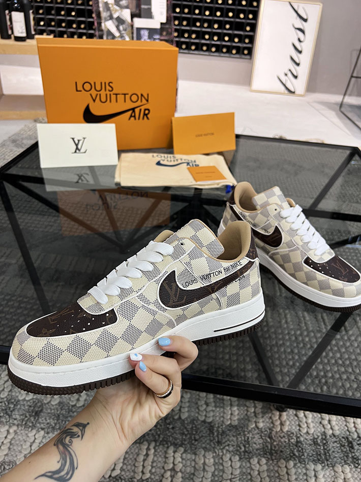 最高級ルイヴィトンスーパーコピー LV NIKE AIR FORCE 1 LOW ナイキ エアフォース スニーカー 2526856 ナイキ ルイヴィトン スニーカー 本物 - 画像 (9)