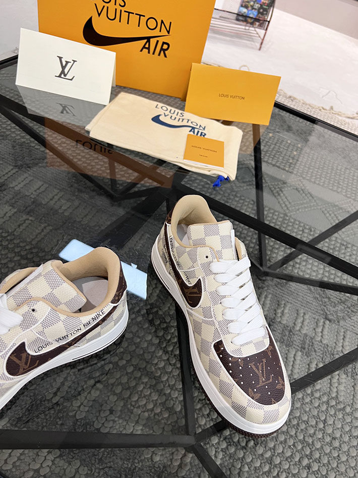 最高級ルイヴィトンスーパーコピー LV NIKE AIR FORCE 1 LOW ナイキ エアフォース スニーカー 2526856 ナイキ ルイヴィトン スニーカー 本物 - 画像 (6)