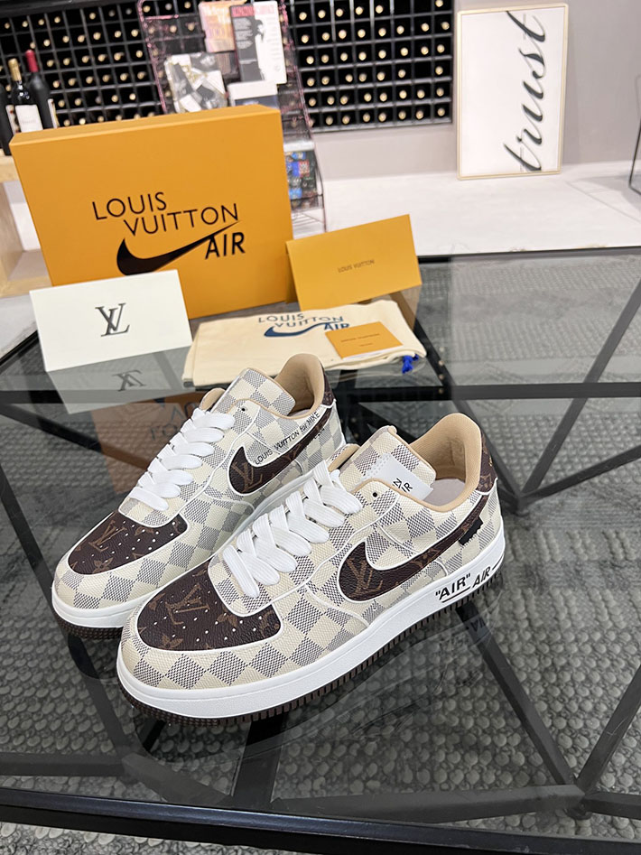 最高級ルイヴィトンスーパーコピー LV NIKE AIR FORCE 1 LOW ナイキ エアフォース スニーカー 2526856 ナイキ ルイヴィトン スニーカー 本物 - 画像 (4)