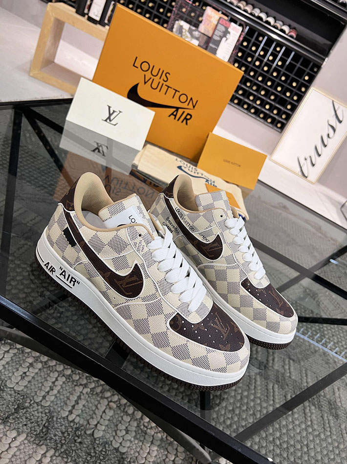 最高級ルイヴィトンスーパーコピー LV NIKE AIR FORCE 1 LOW ナイキ エアフォース スニーカー 2526856 ナイキ ルイヴィトン スニーカー 本物 - 画像 (3)