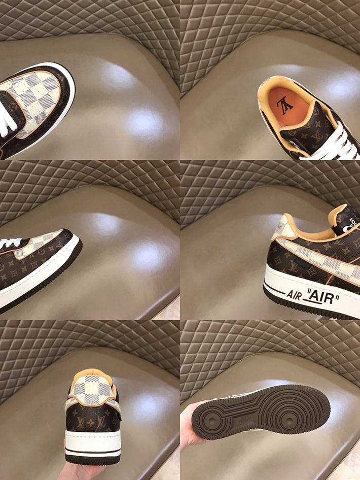 最高級ルイヴィトンスーパーコピー LV NIKE AIR FORCE 1 LOW ナイキ エアフォース スニーカー 2526857 ヴィトン 靴 メンズ - 画像 (5)