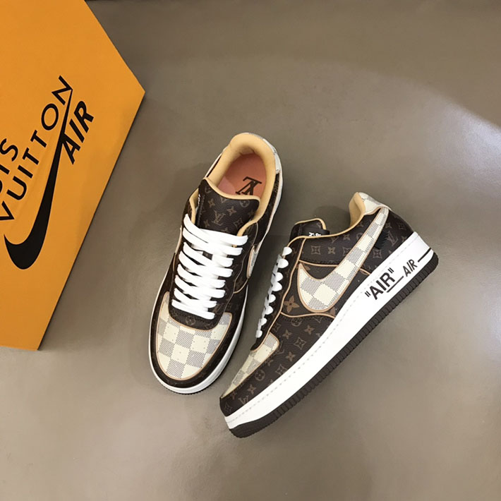 最高級ルイヴィトンスーパーコピー LV NIKE AIR FORCE 1 LOW ナイキ エアフォース スニーカー 2526857 ヴィトン 靴 メンズ - 画像 (3)