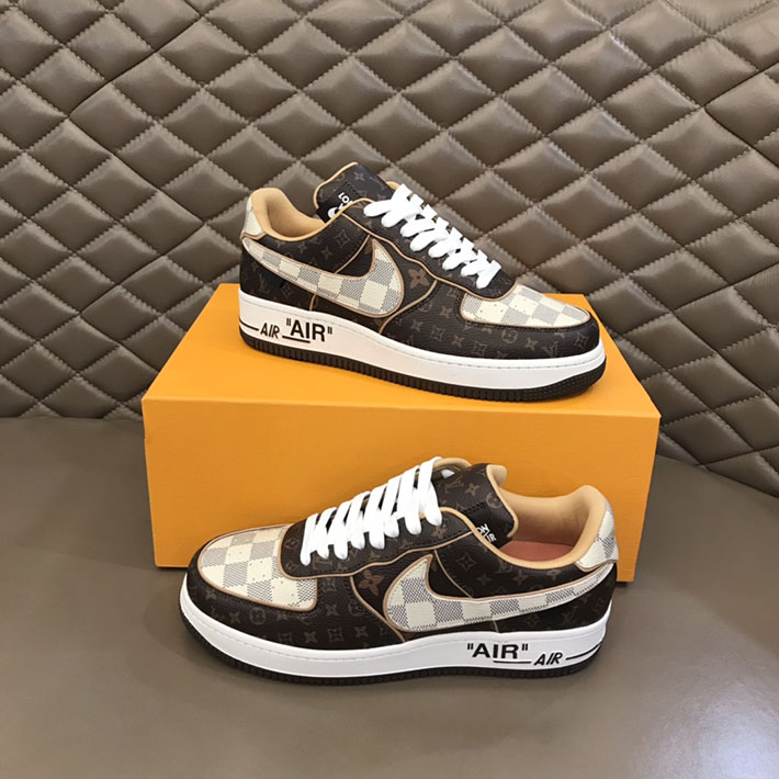 最高級ルイヴィトンスーパーコピー LV NIKE AIR FORCE 1 LOW ナイキ エアフォース スニーカー 2526857 ヴィトン 靴 メンズ - 画像 (2)