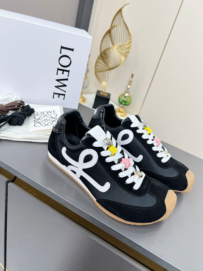 最高級ロエベスーパーコピー LOEWE バレエランナー 2.0(ナイロン&カーフ) LLBR282X01-1102 ロエベ スニーカー アウトレット - 画像 (9)