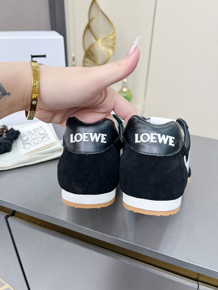 最高級ロエベスーパーコピー LOEWE バレエランナー 2.0(ナイロン&カーフ) LLBR282X01-1102 ロエベ スニーカー アウトレット - 画像 (6)