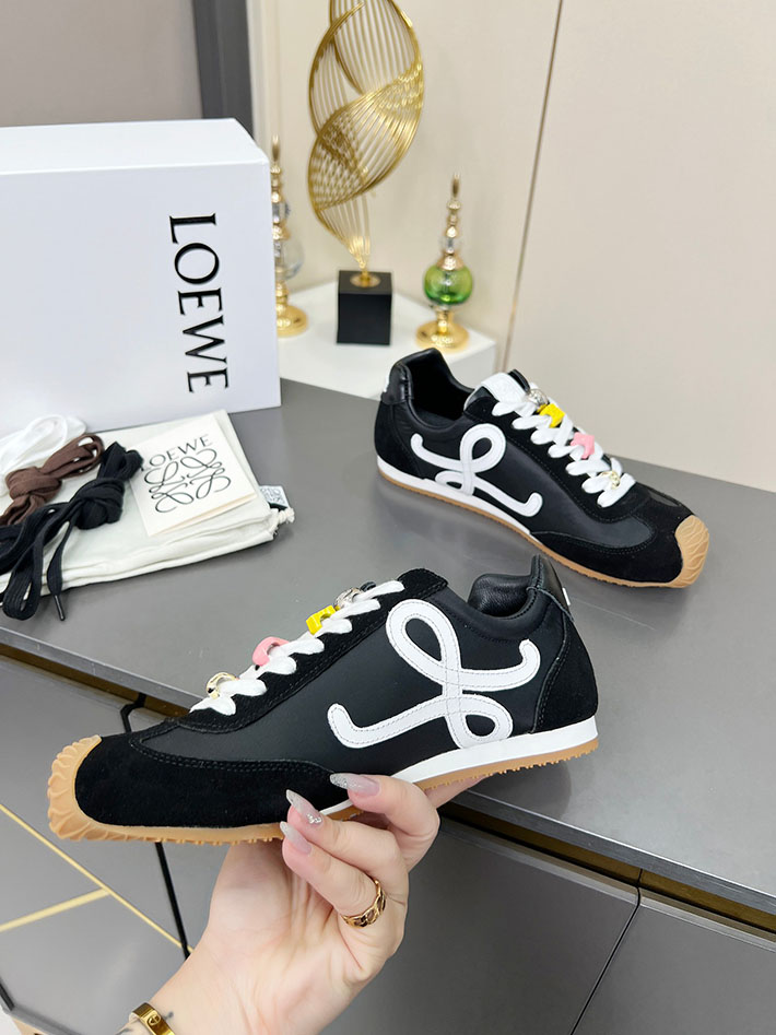 最高級ロエベスーパーコピー LOEWE バレエランナー 2.0(ナイロン&カーフ) LLBR282X01-1102 ロエベ スニーカー アウトレット - 画像 (5)