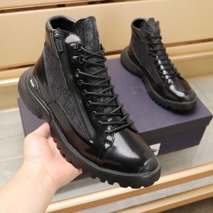 ディオール ショートブーツ