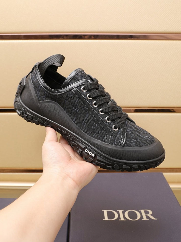 メンズ 最高級ディオールスーパーコピー DIOR B28 ロートップ スニーカー シューズ ローカット 2628048 ディオール スニーカー 黒 - 画像 (9)