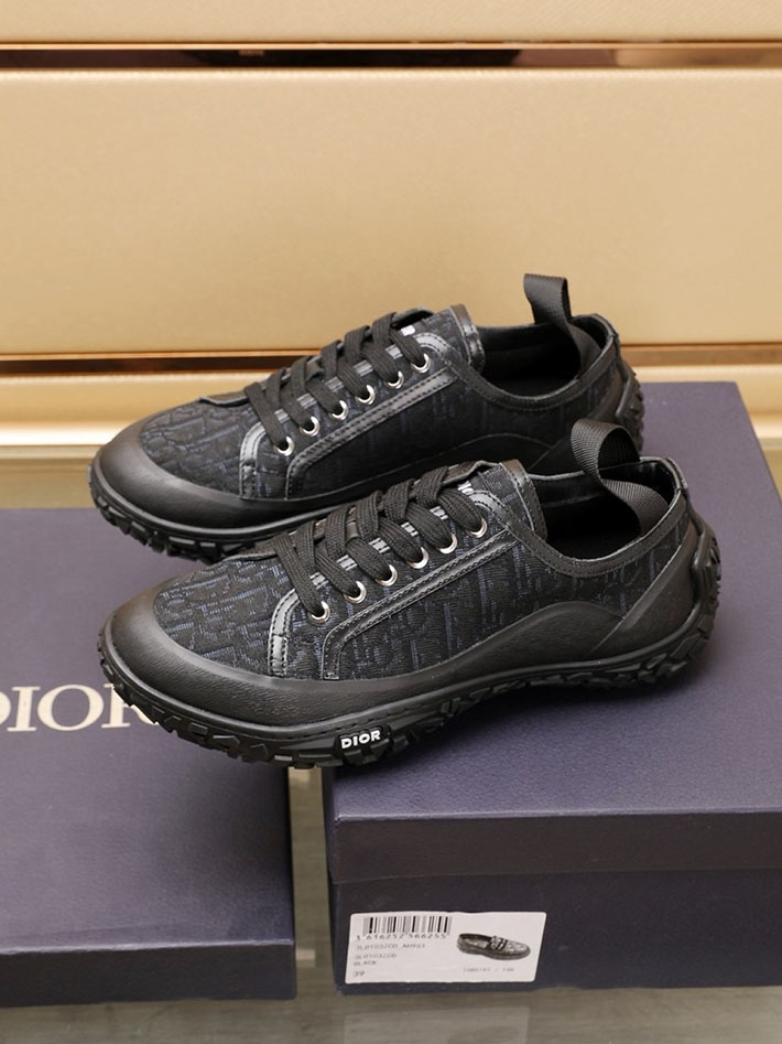 メンズ 最高級ディオールスーパーコピー DIOR B28 ロートップ スニーカー シューズ ローカット 2628048 ディオール スニーカー 黒 - 画像 (8)