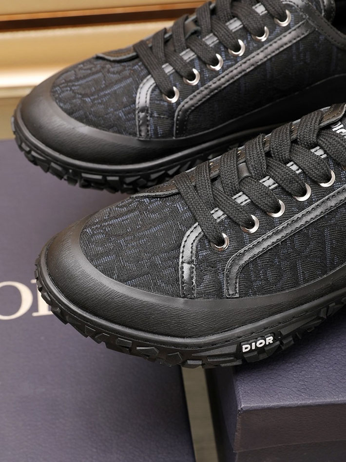 メンズ 最高級ディオールスーパーコピー DIOR B28 ロートップ スニーカー シューズ ローカット 2628048 ディオール スニーカー 黒 - 画像 (5)