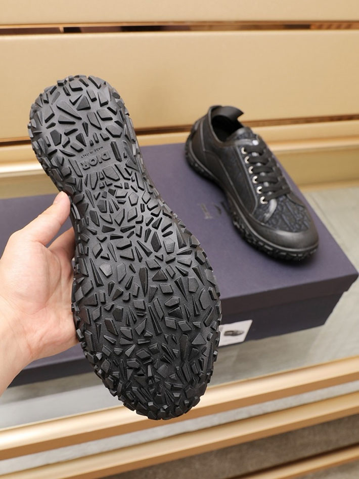 メンズ 最高級ディオールスーパーコピー DIOR B28 ロートップ スニーカー シューズ ローカット 2628048 ディオール スニーカー 黒 - 画像 (4)