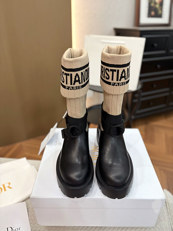 最高級ディオールスーパーコピー Dior Stivaletto D-Major ショートブーツ 2628169 ディオール ブーツ レディース - 画像 (2)
