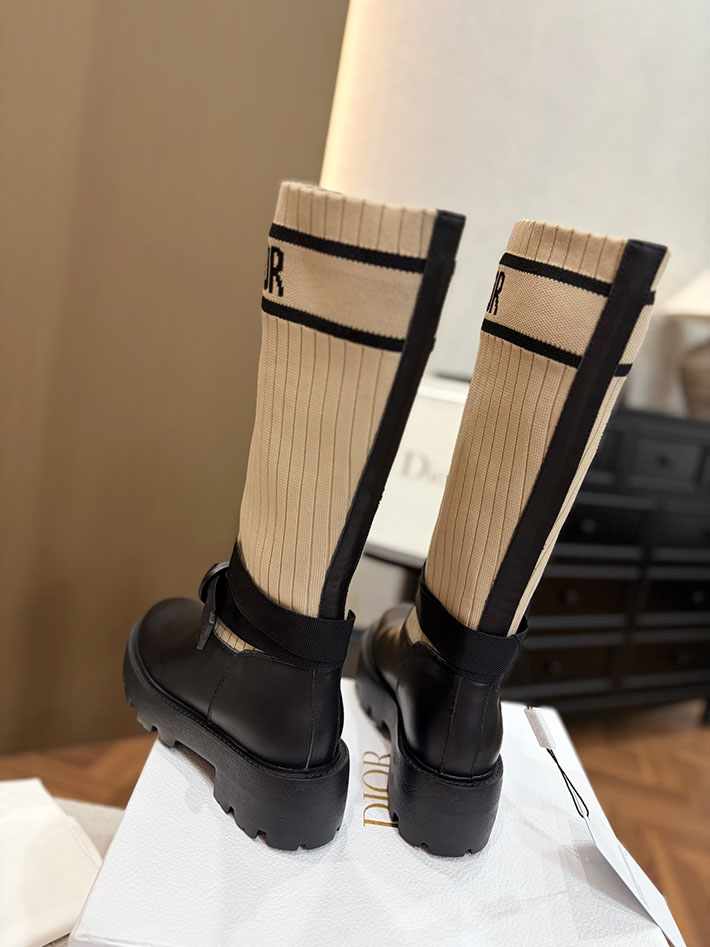 最高級ディオールスーパーコピー Dior Stivaletto D-Major ショートブーツ 2628170 ディオール ムートン ブーツ - 画像 (9)