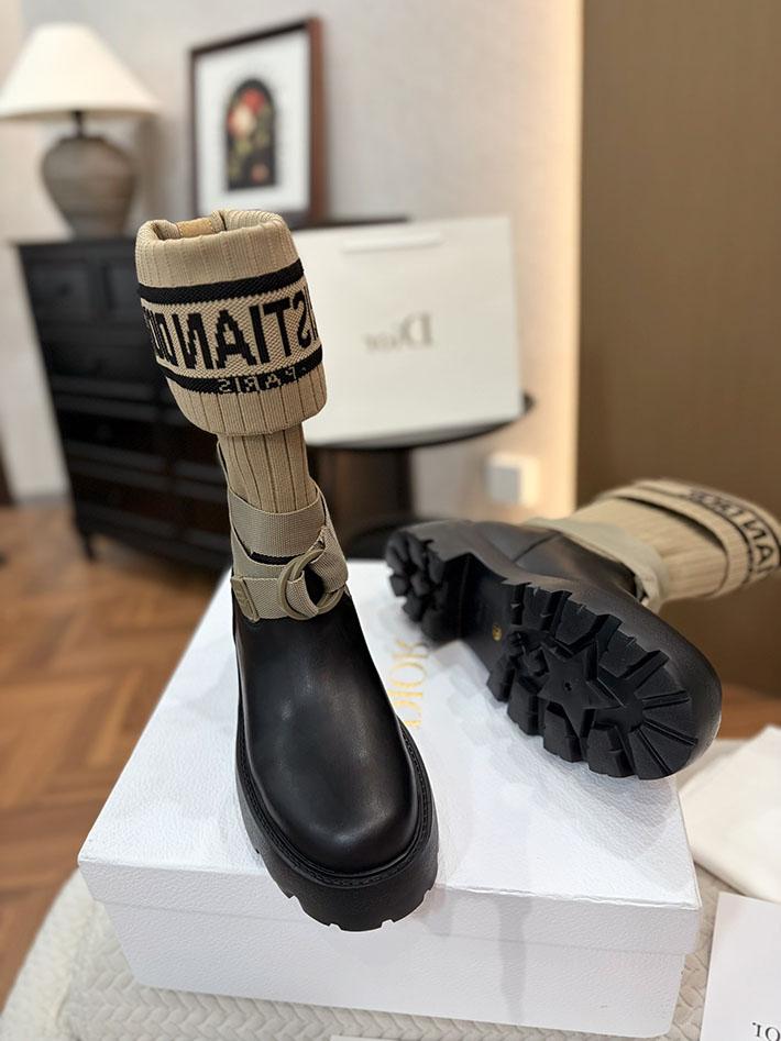 最高級ディオールスーパーコピー Dior Stivaletto D-Major ショートブーツ 2628172 ショートブーツ レディース 人気 40代 - 画像 (4)