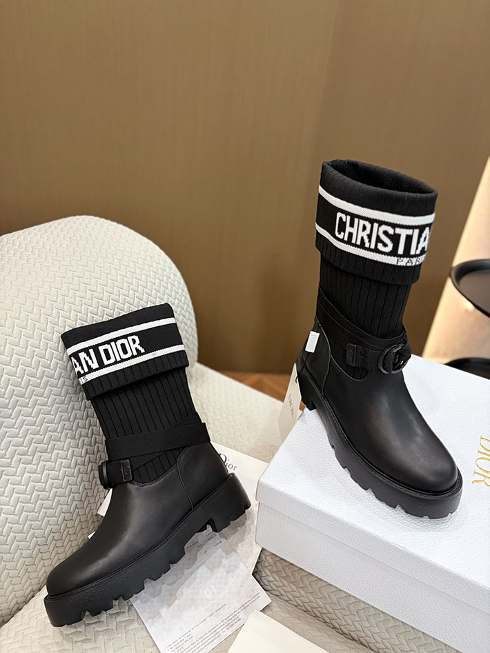 最高級ディオールスーパーコピー Dior Stivaletto D-Major ショートブーツ 2628173 ショートブーツ レディース コーデ - 画像 (4)