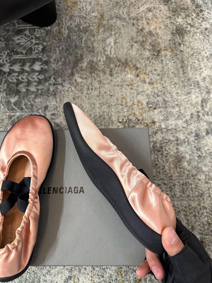最高級バレンシアガスーパーコピー BALENCIAGA SHIBUYA FLAT フラット パンプス シューズ 2628179 バレンシアガ シューズ レディース - 画像 (5)