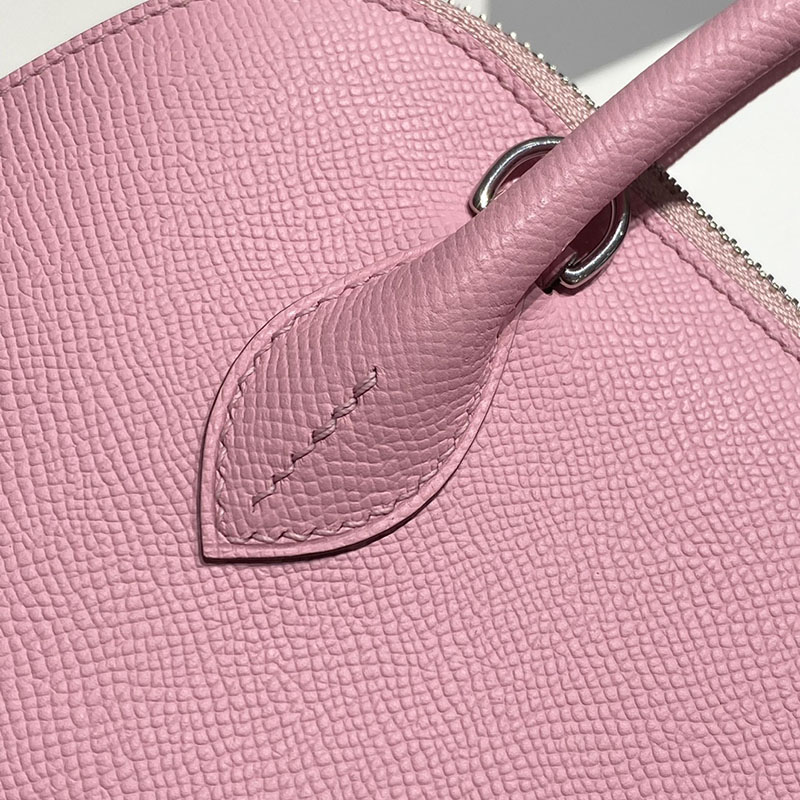 エルメス ボリード バッグ HERMES ボリード1923 25 モーヴシルベストル ヴォーエプソン シルバー金具 2627404 ボリード25 サイズ感 - 画像 (6)