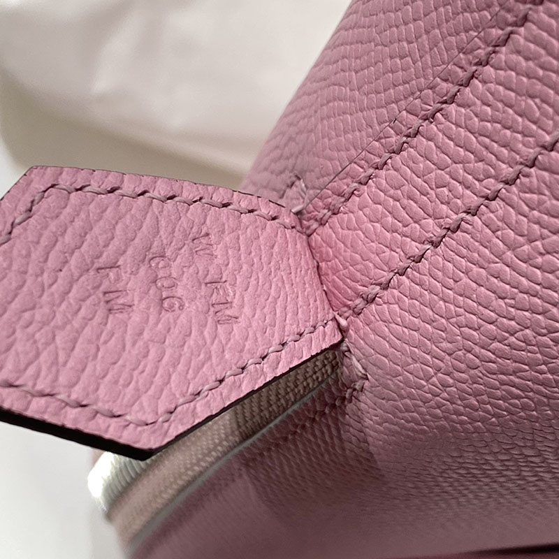 エルメス ボリード バッグ HERMES ボリード1923 25 モーヴシルベストル ヴォーエプソン シルバー金具 2627404 ボリード25 サイズ感 - 画像 (5)