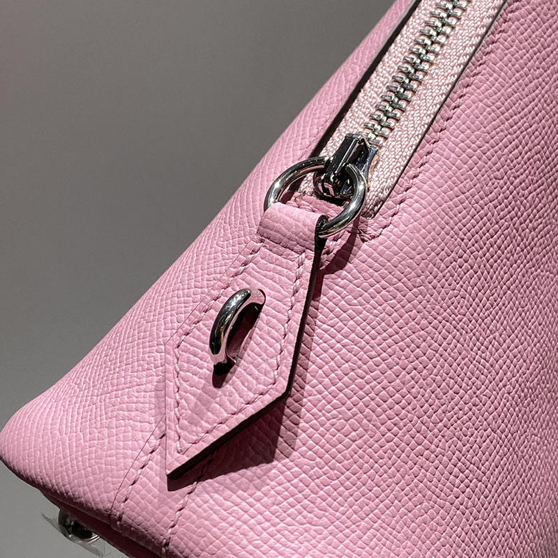 エルメス ボリード バッグ HERMES ボリード1923 25 モーヴシルベストル ヴォーエプソン シルバー金具 2627404 ボリード25 サイズ感 - 画像 (4)