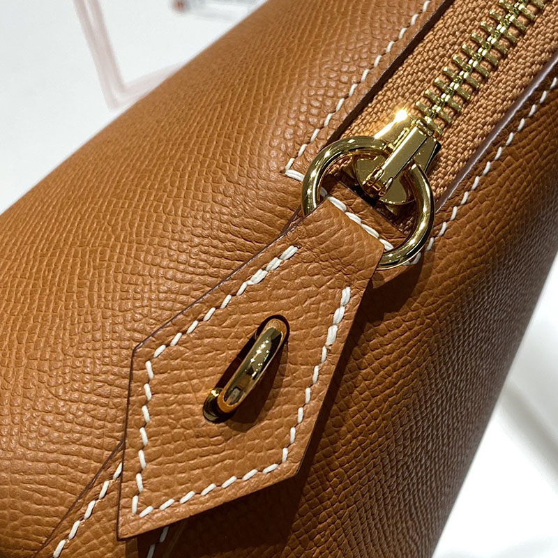 エルメス ボリード バッグ HERMES ボリード1923 25 ゴールド ヴォーエプソン ゴールド金具 2627408 ボリード 25 ゴールド - 画像 (5)