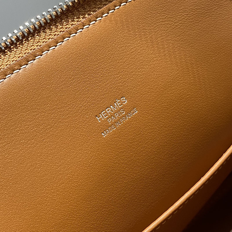 エルメス ボリード バッグ HERMES ボリード1923 25 ゴールド ヴォーエプソン シルバー金具 2627409 ボリード 25 ゴールド - 画像 (5)