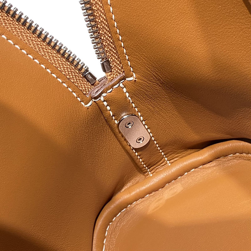 エルメス ボリード バッグ HERMES ボリード1923 25 ゴールド ヴォーエプソン シルバー金具 2627409 ボリード 25 ゴールド - 画像 (4)