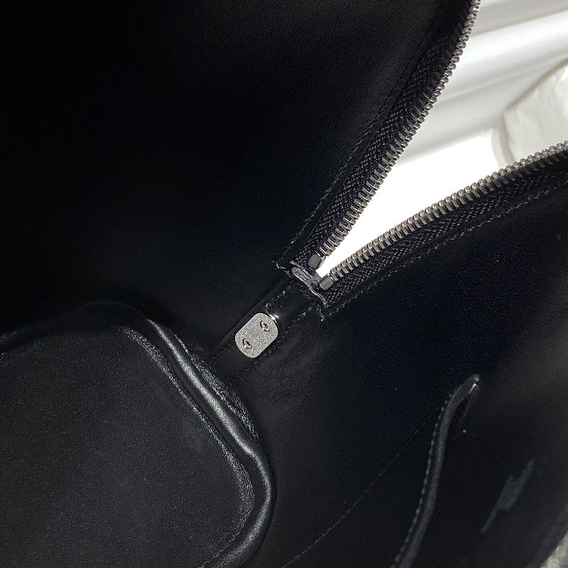 エルメス ボリード バッグ HERMES ボリード1923 25 黒 ブラック ヴォーエプソン シルバー金具 2627411 ボリード 25 黒 - 画像 (3)