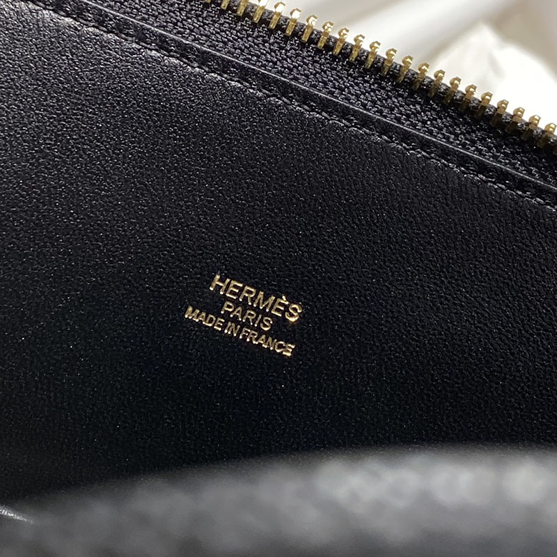 エルメス ボリード バッグ HERMES ボリード1923 25 黒 ブラック ヴォーエプソン ゴールド金具 2627412 エルメス ボリード 定価 - 画像 (3)