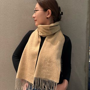 エルメス マフラー カシミヤ