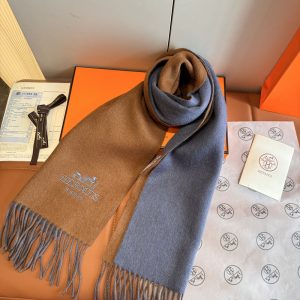 エルメス マフラー カシミヤ レディース